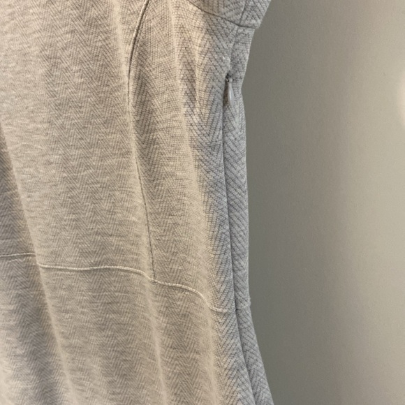 Gray herringbone short sleeve dress - Picture 3 of 7